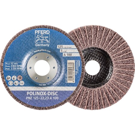 Abanico con mango polinox PNZ 5030/6 A 100 PFERD - Industrial Campollano